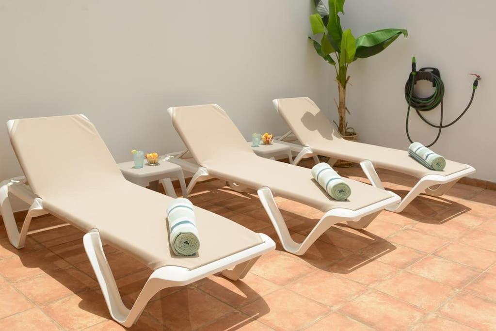 Villa Con Piscina En La Playa La Estrella  外观 照片